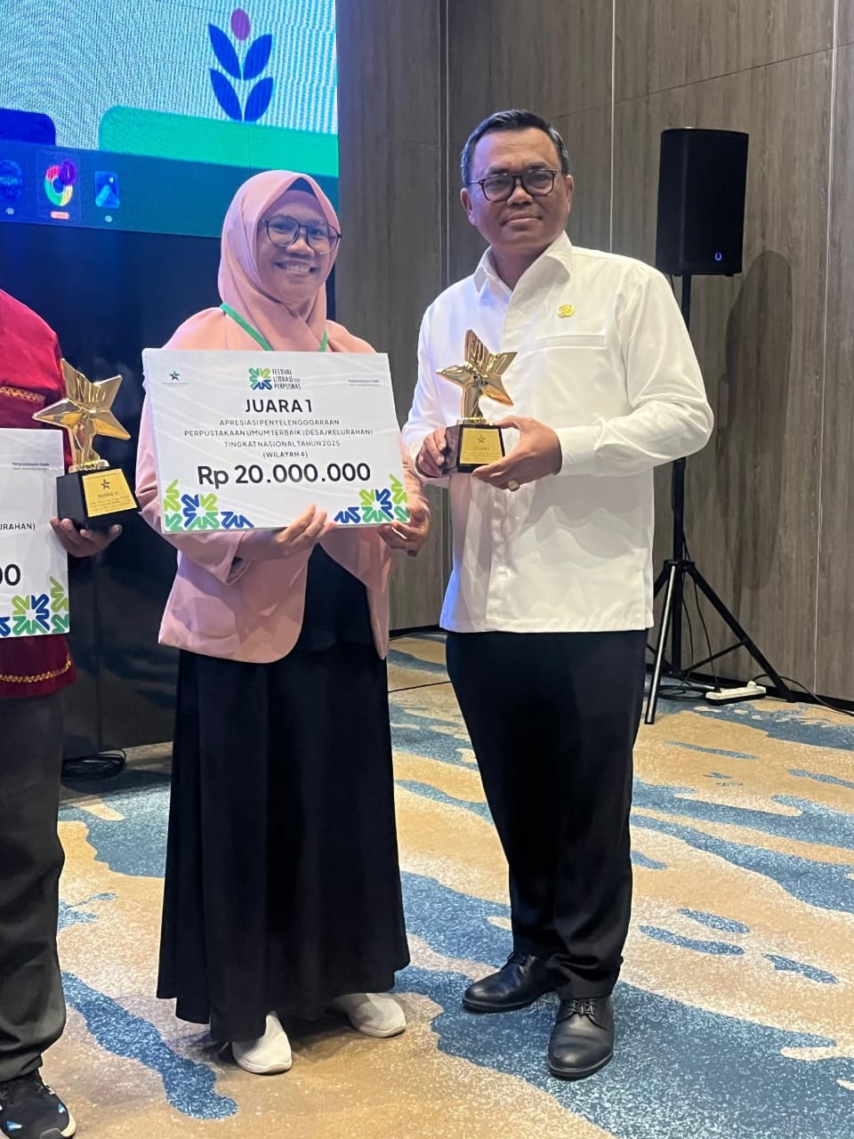 Apresiasi Penyelenggaraan Perpustakaan Umum Terbaik Tingkat Nasional Tahun 2025 Kategori Perpustakaan Desa/Kelurahan